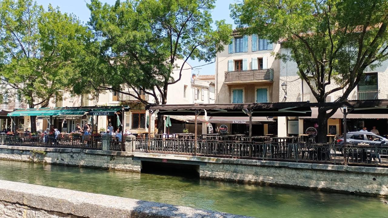 Appartamento Vue Imprenable Sur La Sorgue LʼIsle-sur-la-Sorgue Esterno foto